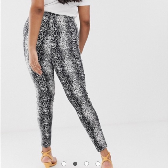 Asos Snakeprint Leggings - Picture 2 of 4